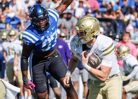 Georgia Tech Yellow Jackets rush past Duke Blue Devils in ACC football rivalry game